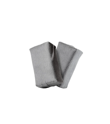 Замшеві аплікатори з мікрофібри для нанесення керамічних покриттів Adam's Polishes Gray Ceramic Suede Microfiber Applicator (2шт) APP1001 фото