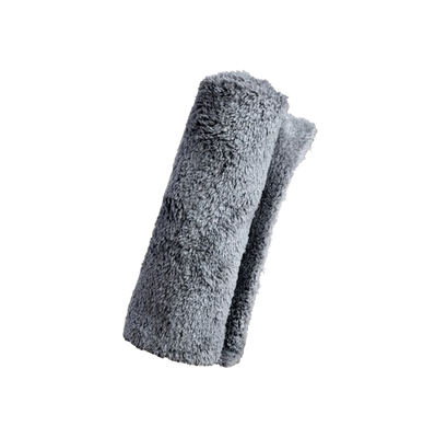 Рушник з мікрофібри (без країв) Adam's Polishes Borderless Grey Microfiber Towel (40х40см) TWL1006­S фото