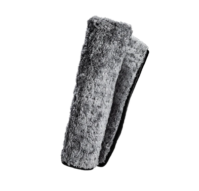 Сірий плюшевий рушник із мікрофібри з вафельним візерунком Adam's Polishes Grey Plush Waffle Microfiber Towel (40х60см) TWL1032­S фото