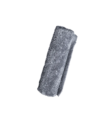 Плюшевий рушник з мікрофібри преміум-класу (без країв) Adam's Polishes Borderless Grey Lite Plush Towel (40х40см) TWL1030­S фото