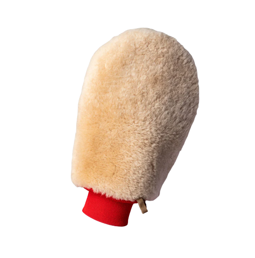 Мягкая варежка из овчины для мойки авто Adam's Polishes Lambskin Wash Mitt MIT1010 фото